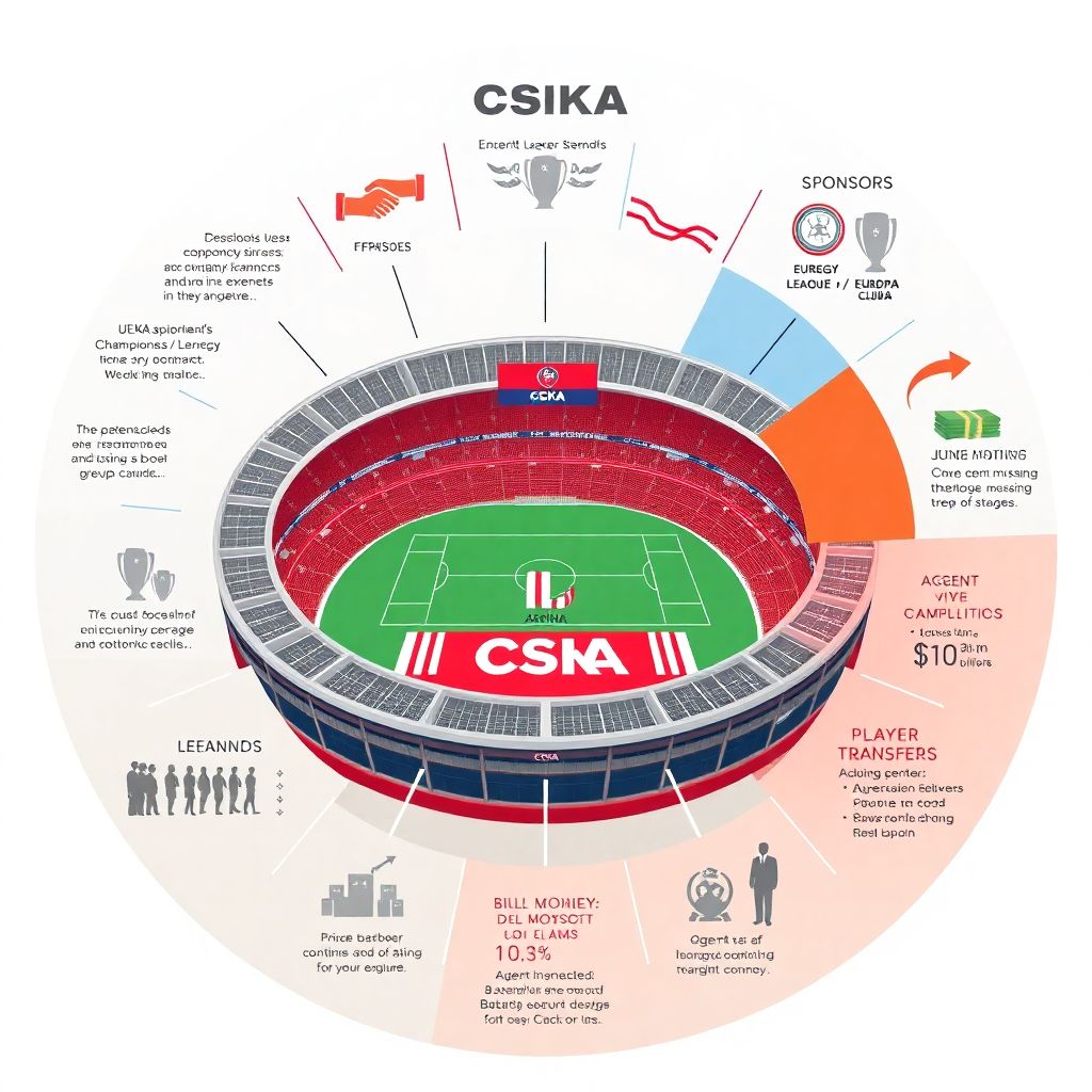 Экономика ЦСКА: как клуб зарабатывает и на что тратит без сухой бухгалтерии
